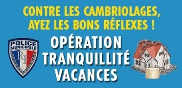 Opération Tranquillité Vacances